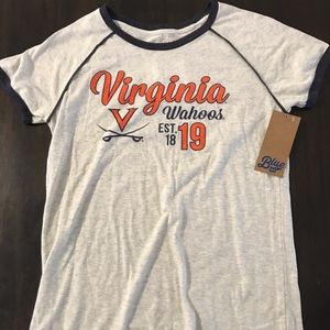 NEW Virginia collegiate T-shirt - with tags